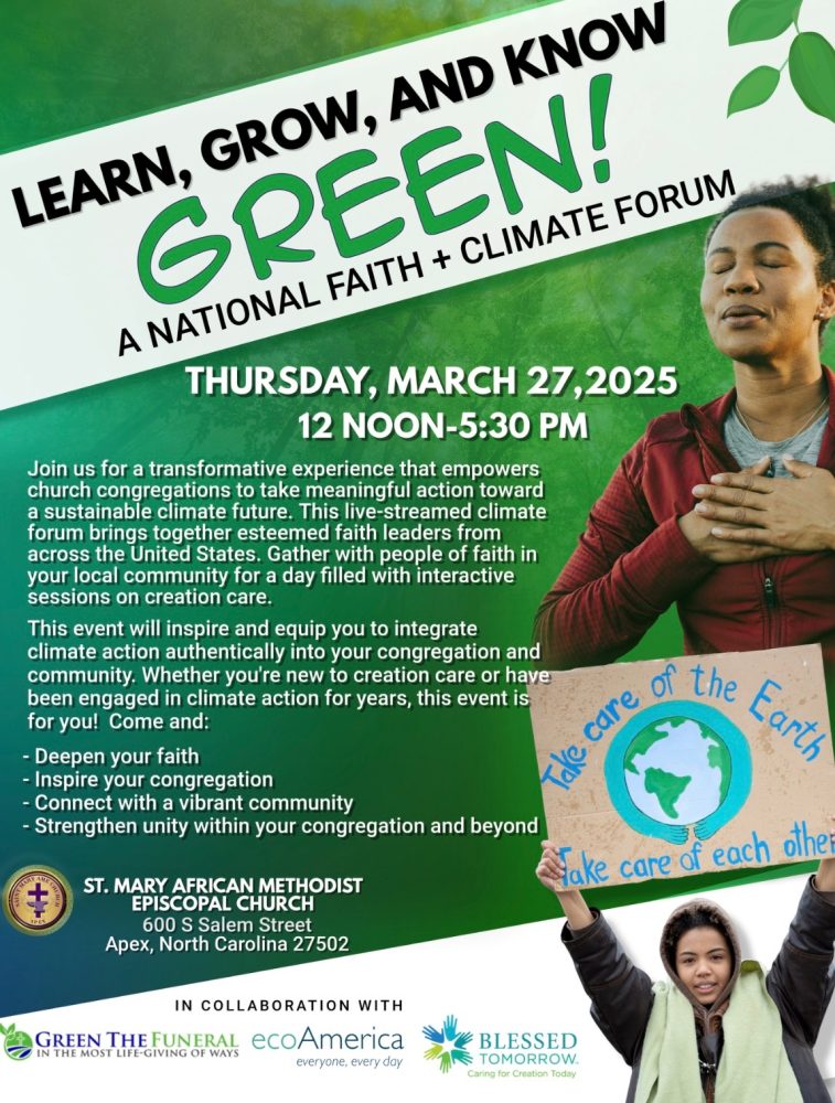 Learn, Grow, and Know GREEN! event flyer Learn, Grow, and Know GREEN! event flyer